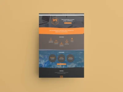 Npk site mockup
