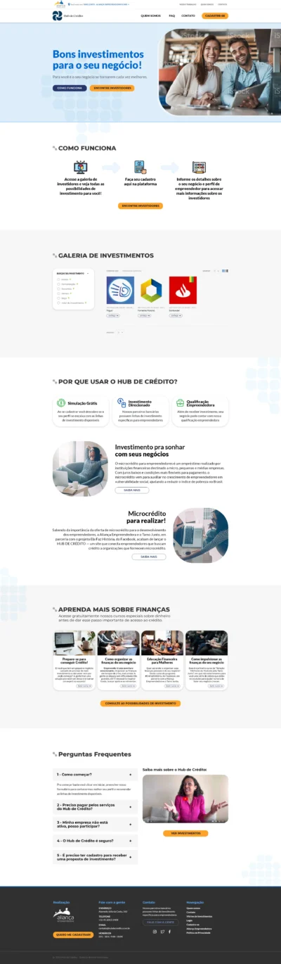 Hub de credito print desktop