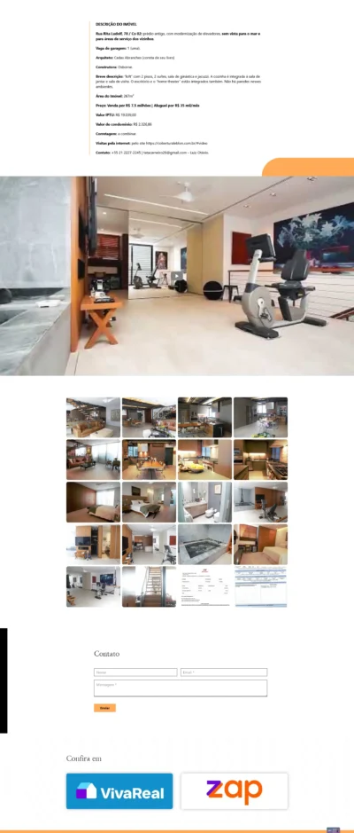 Cobertura leblon print desktop